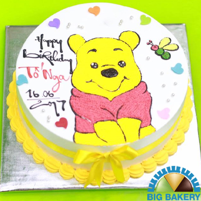 GẤU POOH - GẤU BROWN  Cực Đáng Yêu - Birthday Cake ...